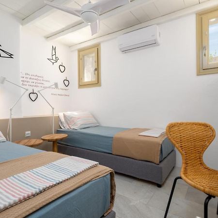 Kallirroe Deluxe Villa With Sea View And Pool Chrisi Akti  Ngoại thất bức ảnh