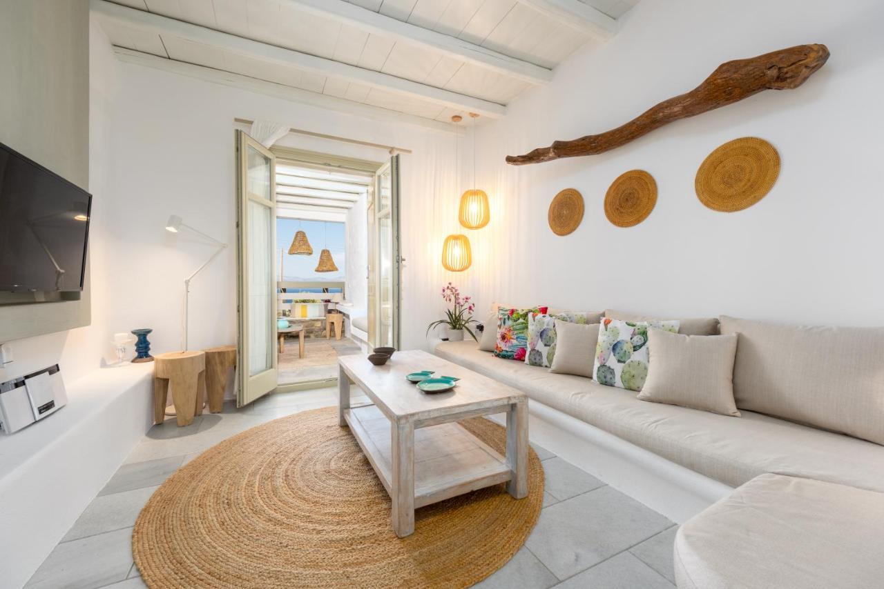 Kallirroe Deluxe Villa With Sea View And Pool Chrisi Akti  Ngoại thất bức ảnh